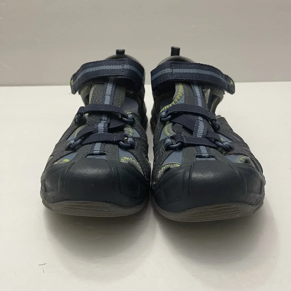 Merrell Kids Hydro‎ Hiker Waterproof Sandals Navy Green 4M Outdoor Play